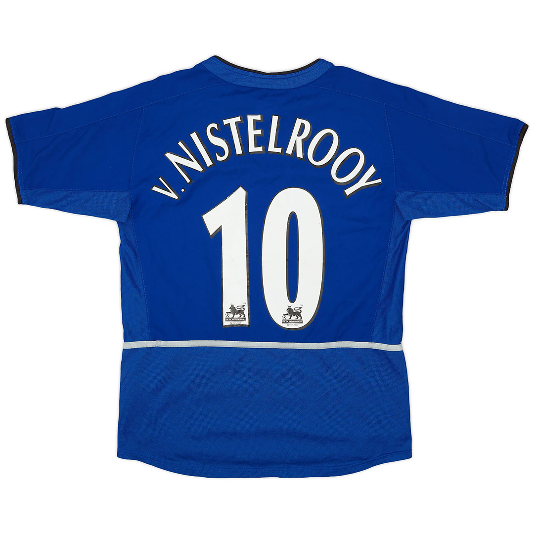 v.NISTELROOY #10 Retro Manchester United Third Jersey 2002/03 - minejerseys