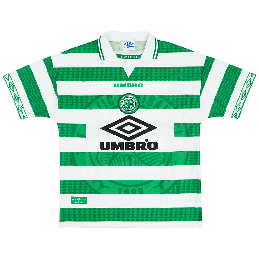 McNAMARA #4 Retro Celtic Home Jersey 1997/99 - minejerseys