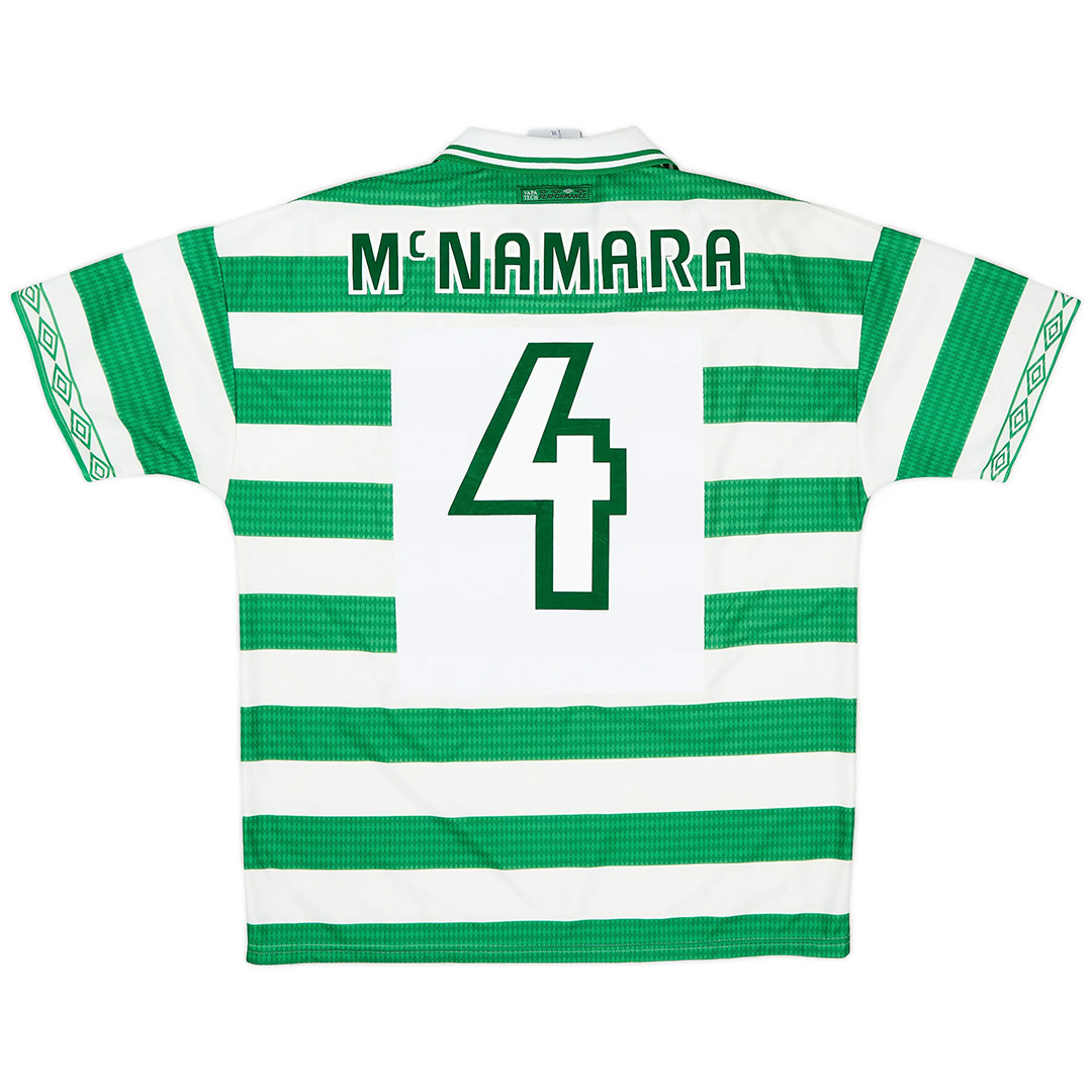 McNAMARA #4 Retro Celtic Home Jersey 1997/99 - minejerseys