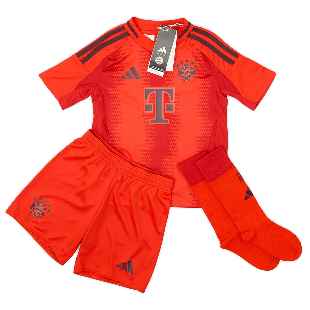 Kids Bayern Munich Home Full Jersey Kit 2024/25 - minejerseys