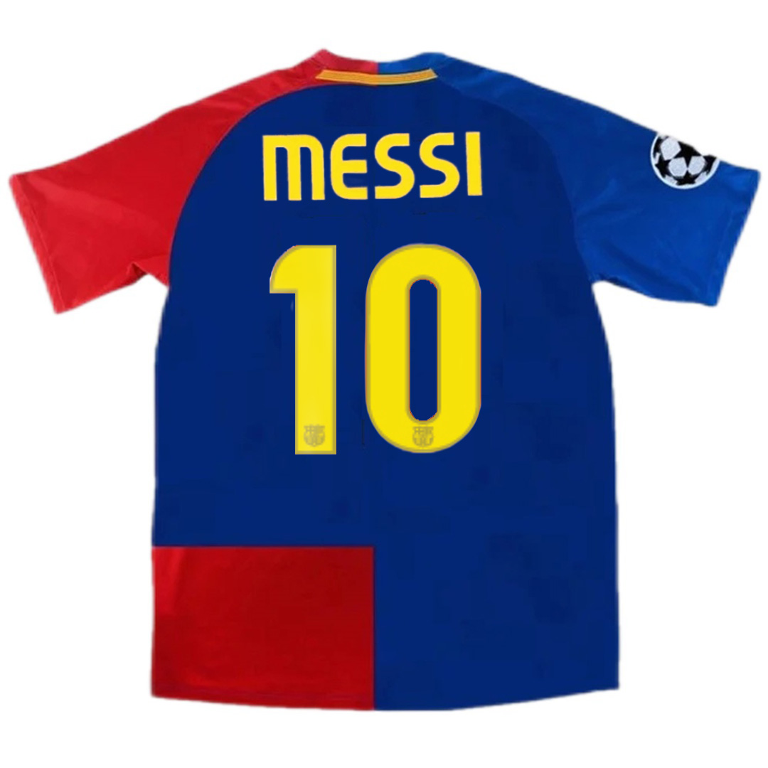 Messi #10 Retro Barcelona UCL Final Home Jersey 2008/09 - minejerseys