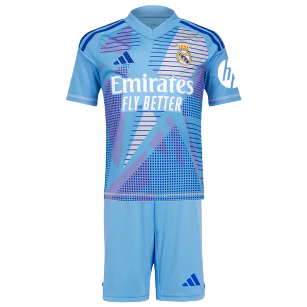 Kids Real Madrid Goalkeeper Kit 2024/25 - minejerseys