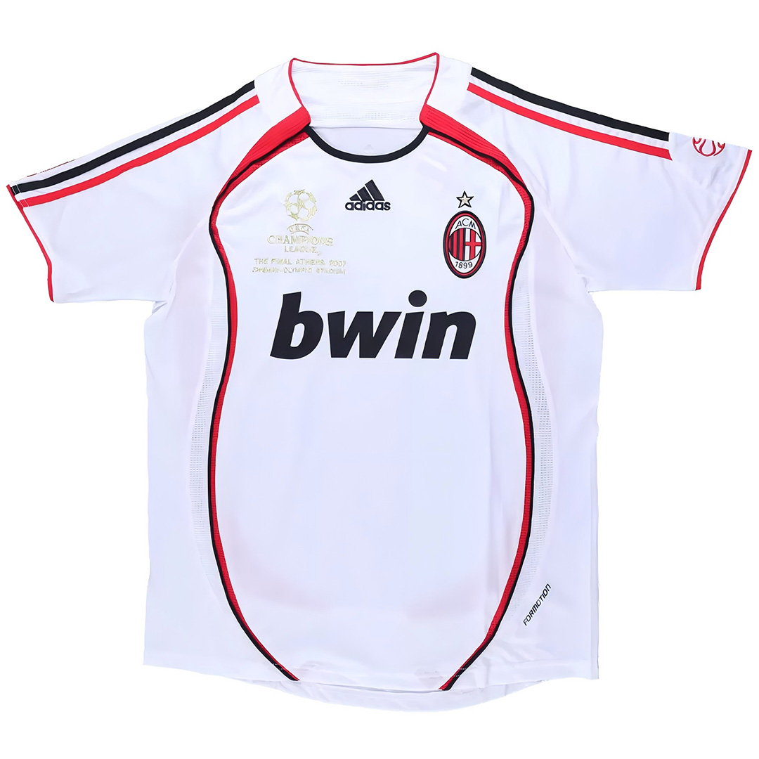 INZAGHI #9 Retro AC Milan UCL Final Away Jersey 2006/07 - minejerseys