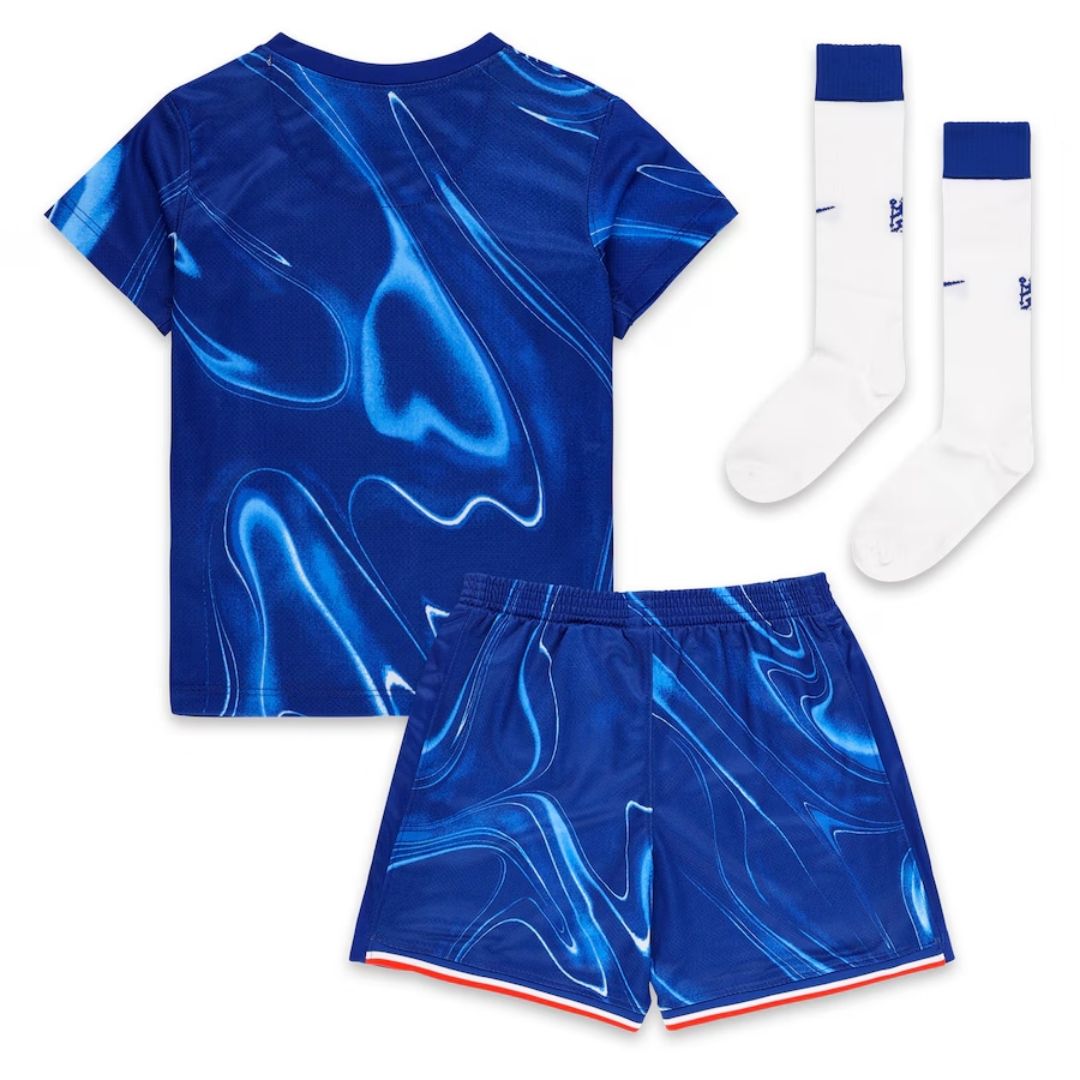 Kids Chelsea Home Full Kit 2024/25 - minejerseys