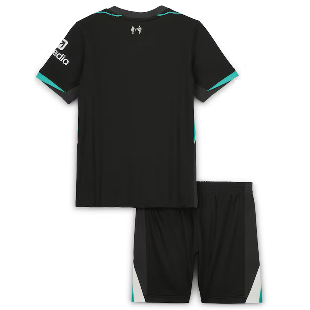 Kids Liverpool Away Jersey Kit 2024/25 - minejerseys