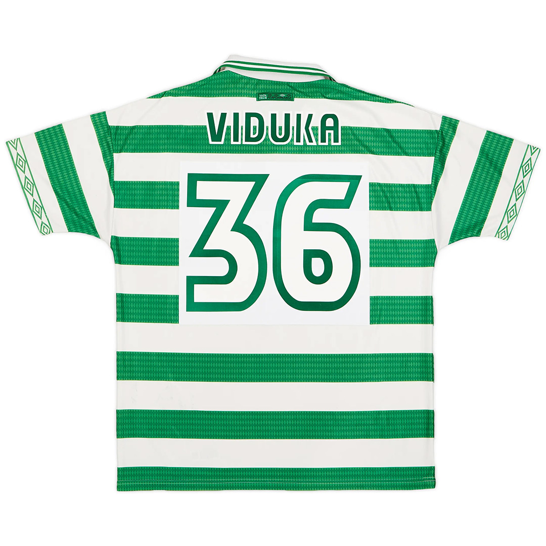 VIDUKA #36 Retro Celtic Home Jersey 1997/99 - minejerseys