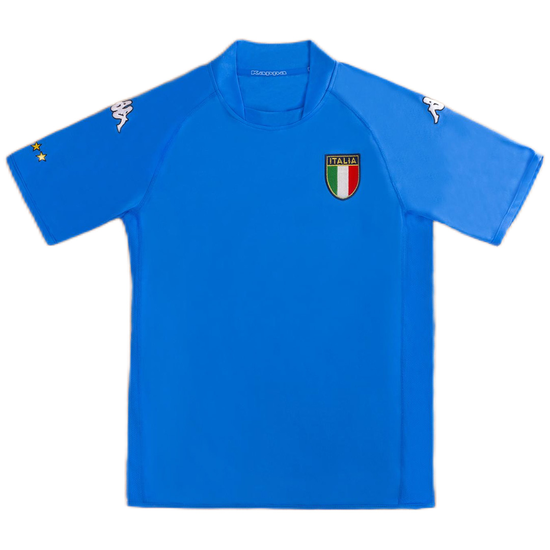 CANNAVARO #5 Retro Italy Home Jersey World Cup 2002 - minejerseys