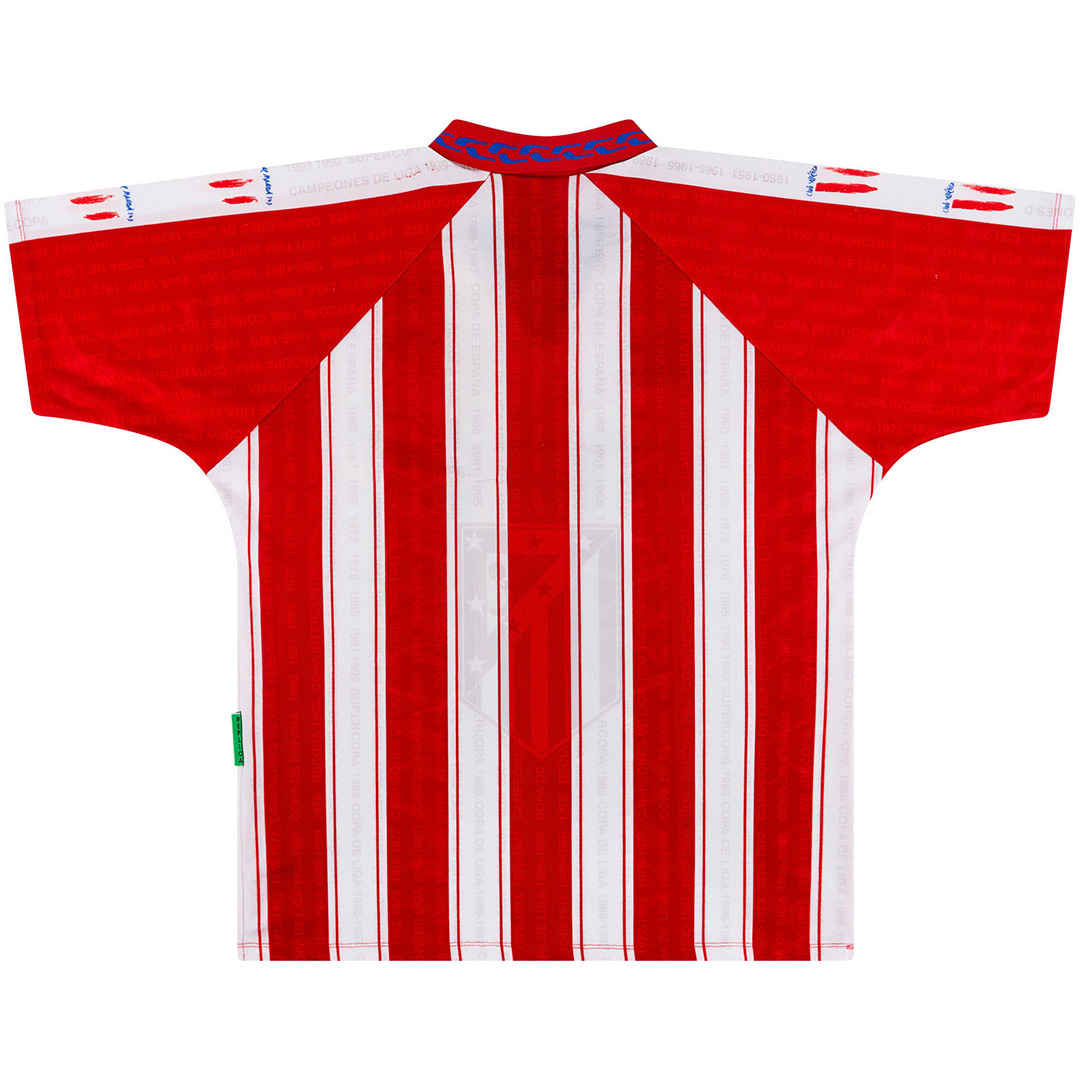 Retro Atletico Madrid Home Jersey 1995/96 - minejerseys