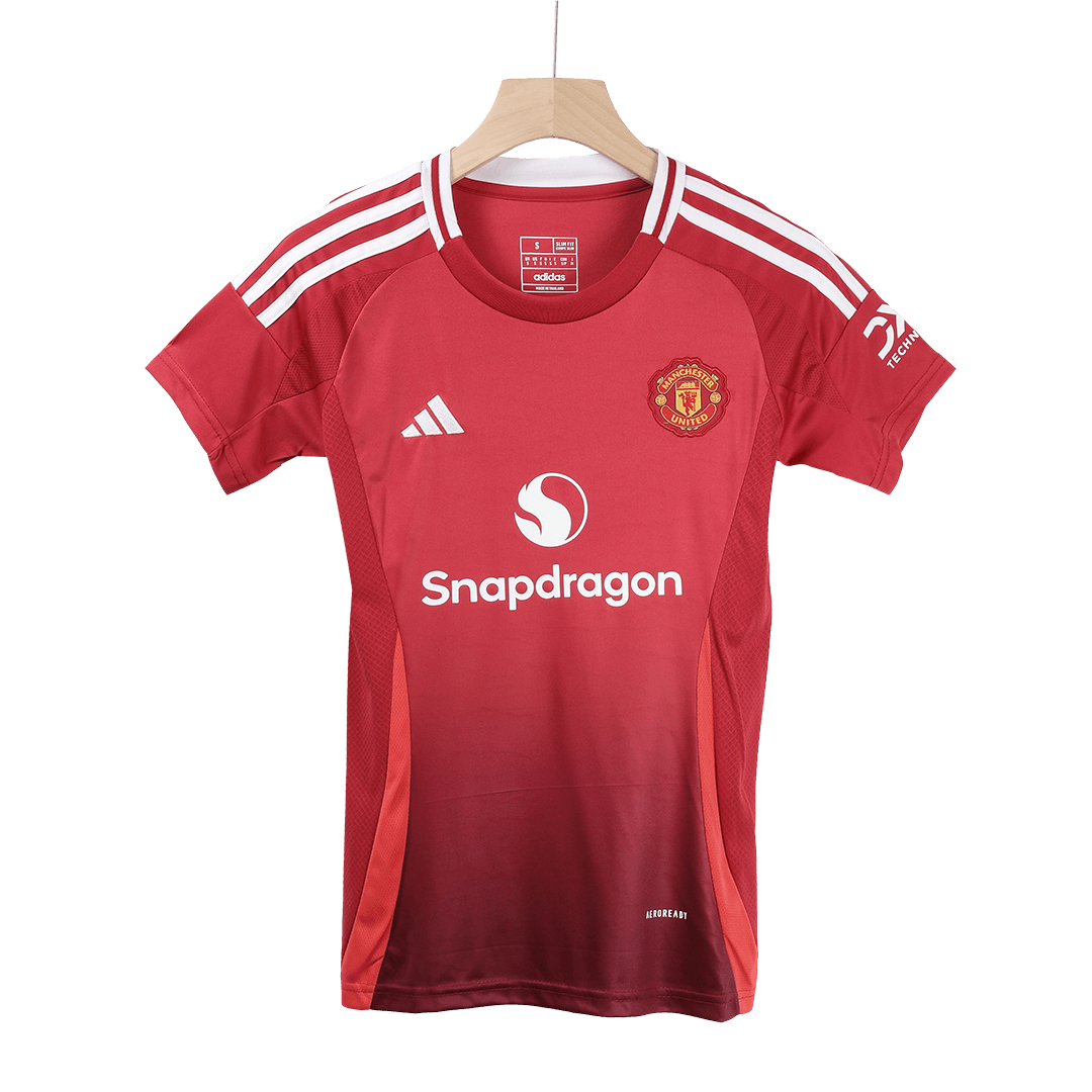 Women's Manchester United Home Jersey 2024/25 - minejerseys