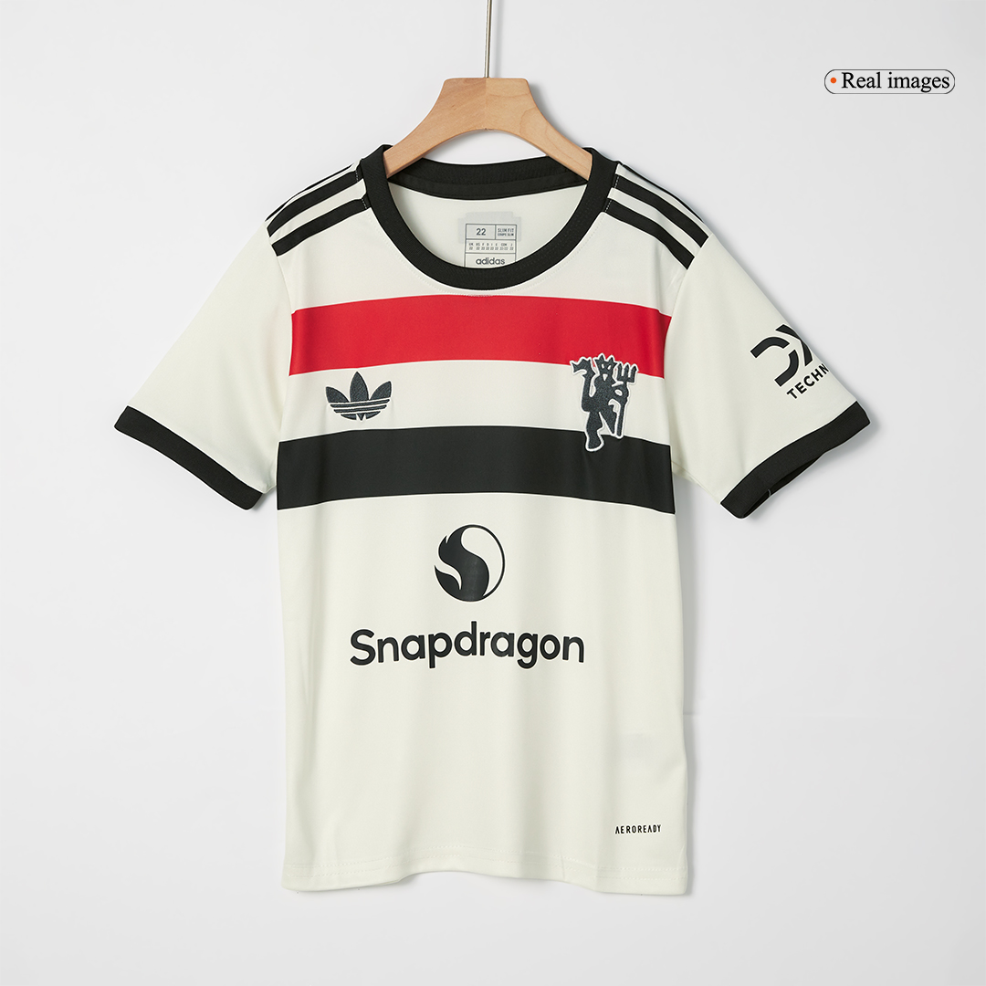 [Super Replica] Kids Manchester United Third Kit 2024/25 - minejerseys