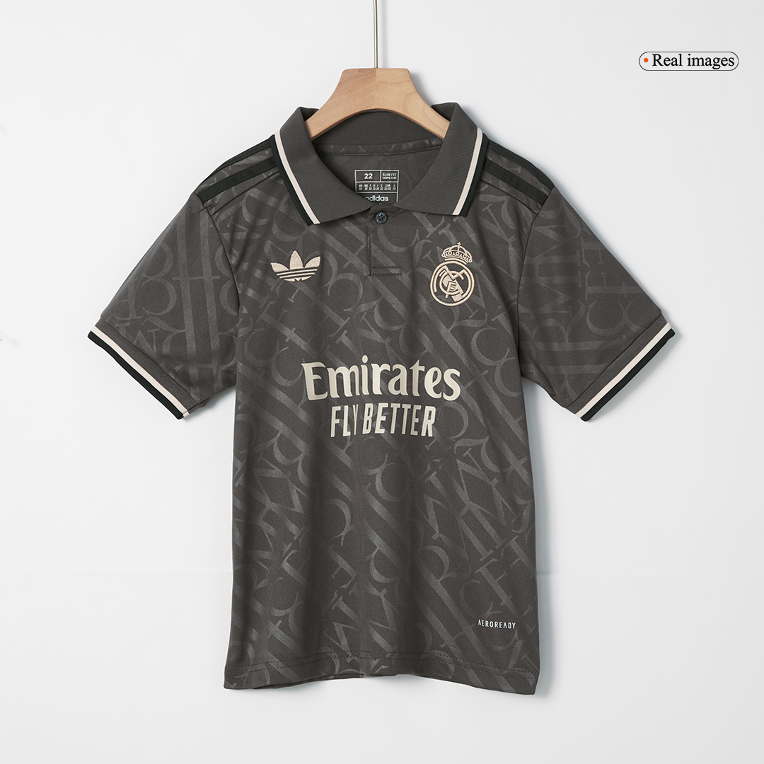 Kids Real Madrid Third Jersey Kit 2024/25 - minejerseys