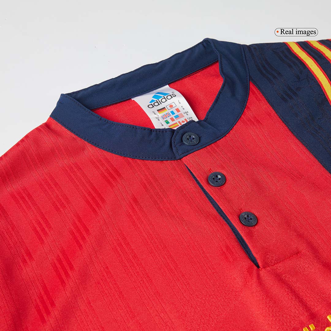 Retro Spain Home Jersey 1996 - minejerseys