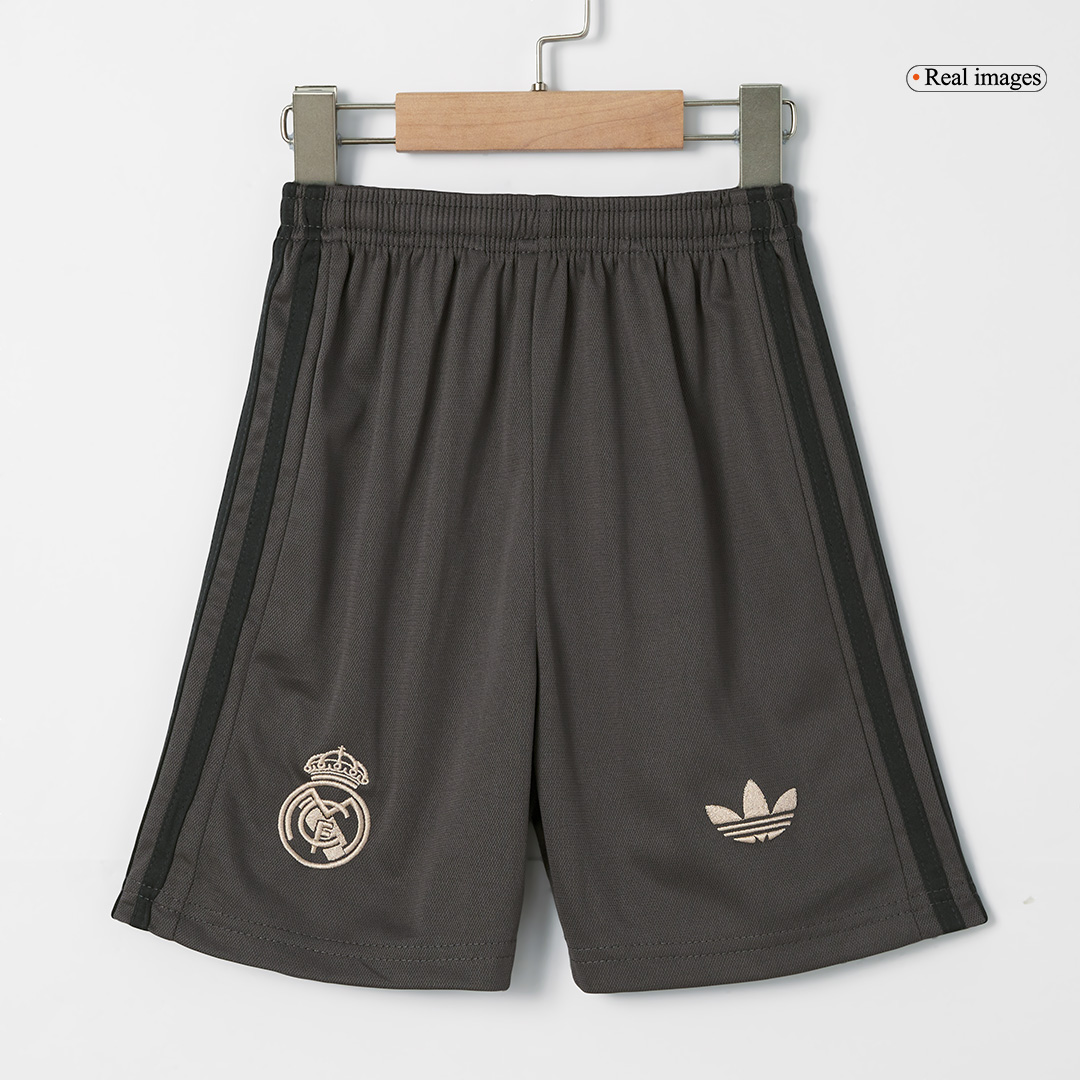 Kids Real Madrid Third Jersey Kit 2024/25 - minejerseys