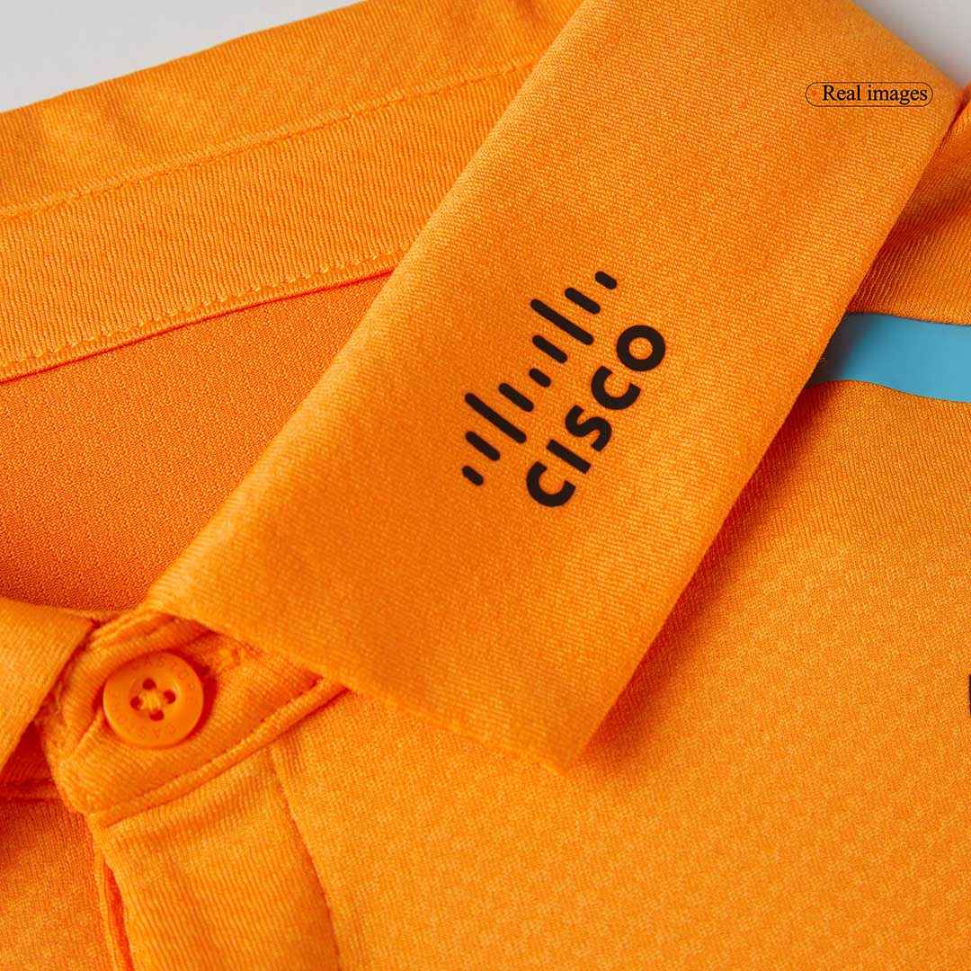 Discount McLaren F1 Racing Team Polo Orange 2024 - minejerseys