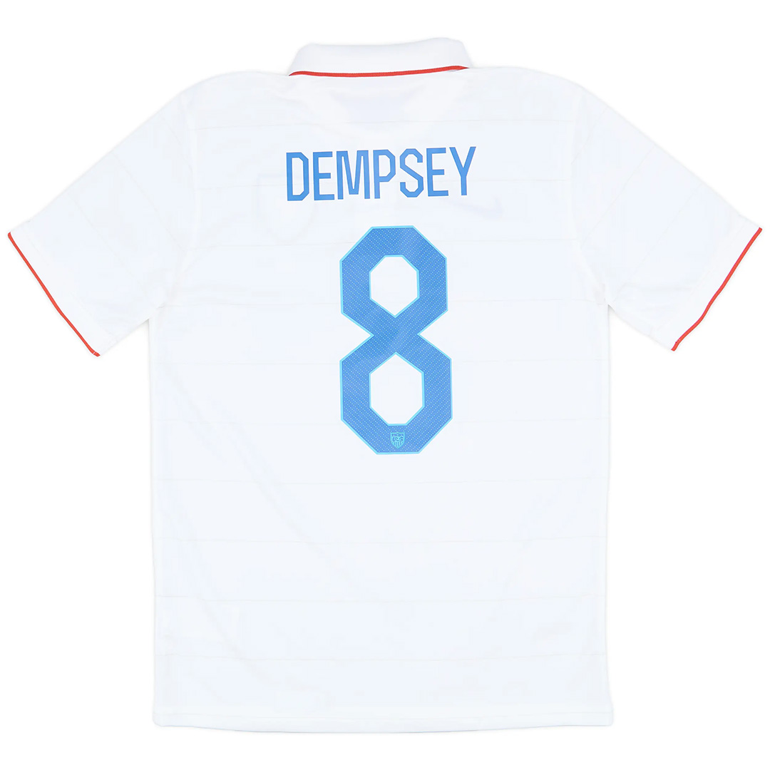 Dempsey #8 Retro USA Home Jersey 2014/15 - minejerseys