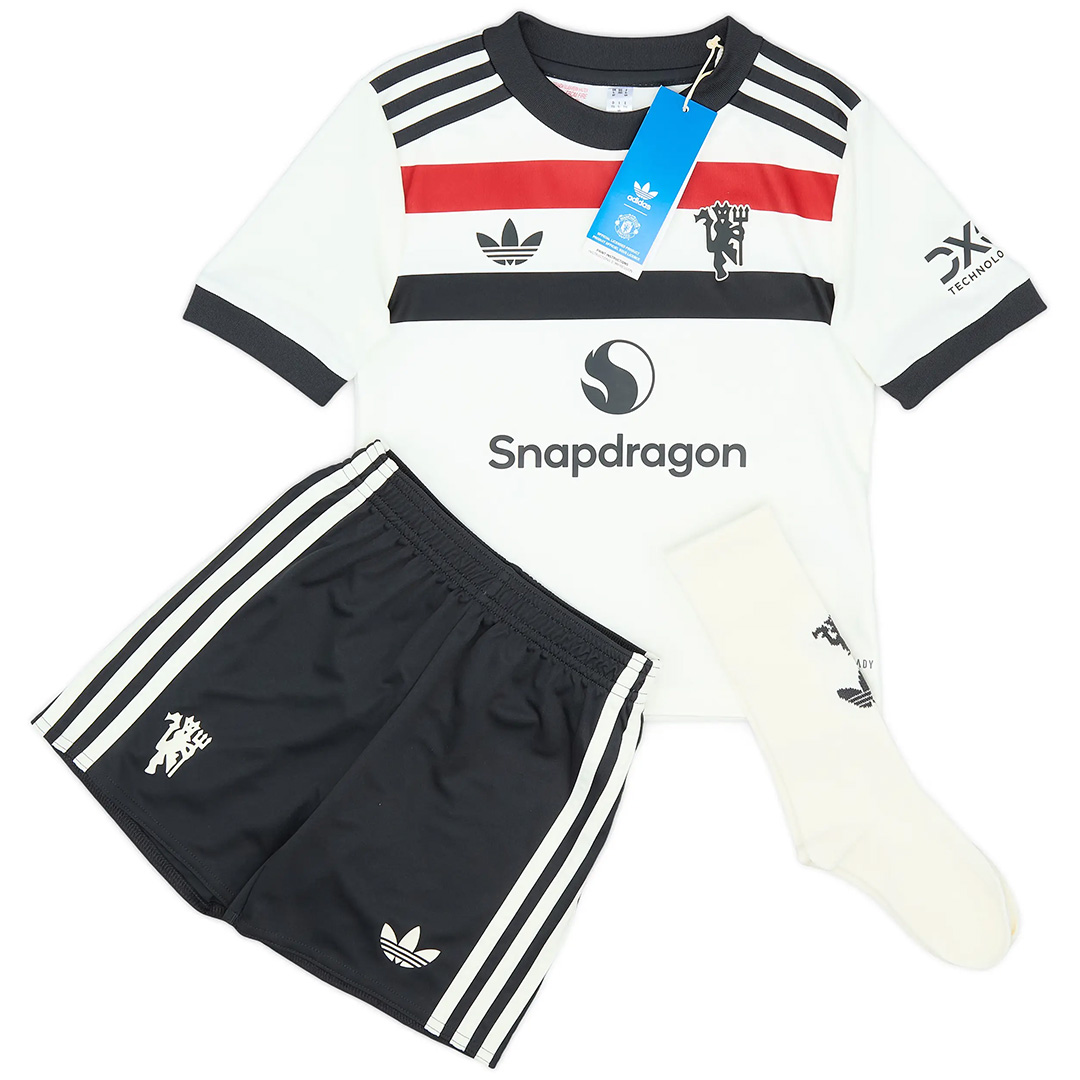 [Super Replica] Kids Manchester United Third Full Kit 2024/25 - minejerseys