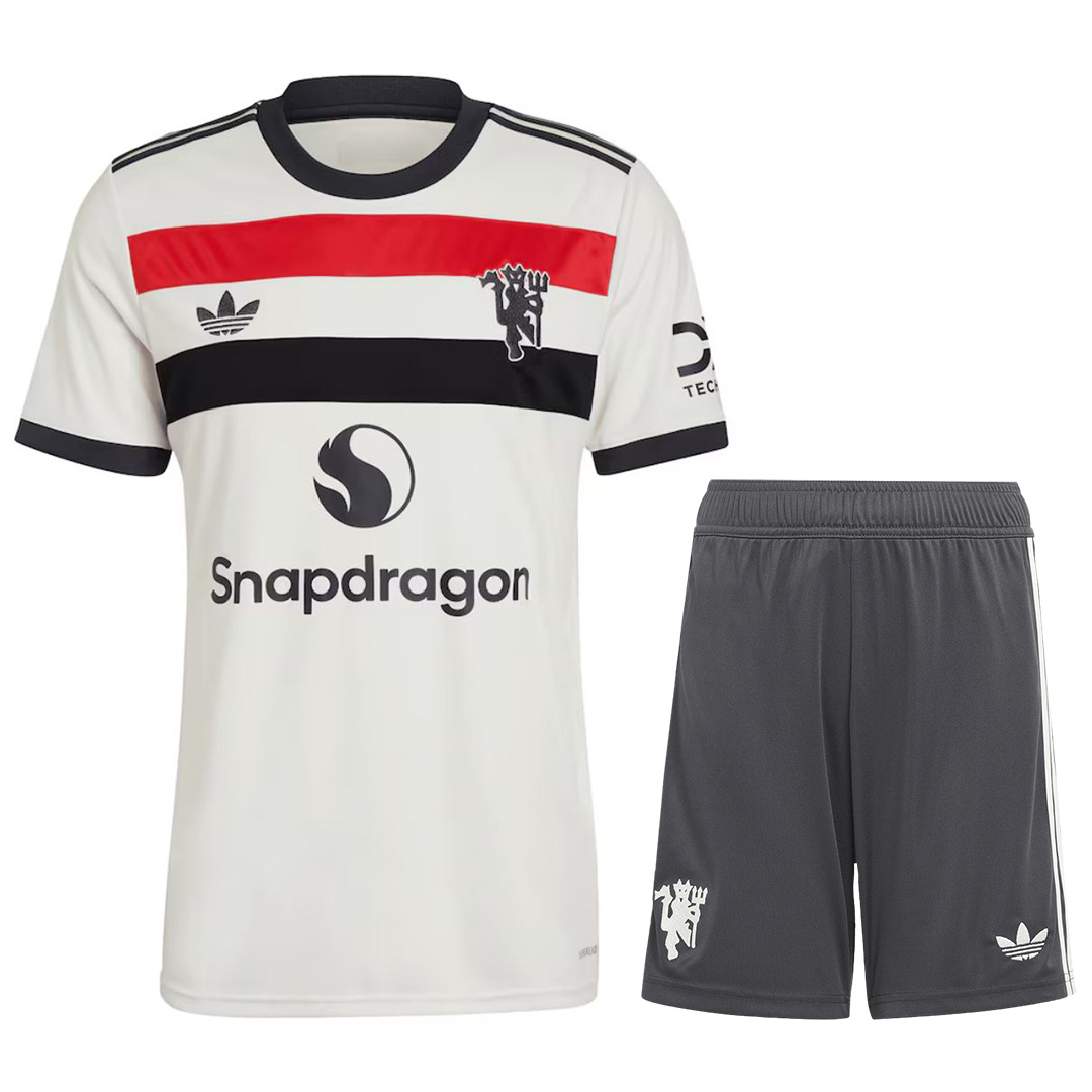 [Super Replica] Manchester United Third Kit(Jersey+Shorts) 2024/25 - minejerseys