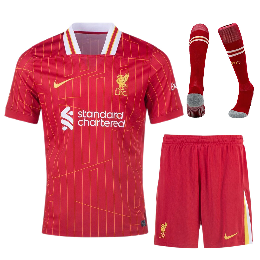 [Super Replica] Liverpool Home Full Jersey Kit 2024/25 - minejerseys