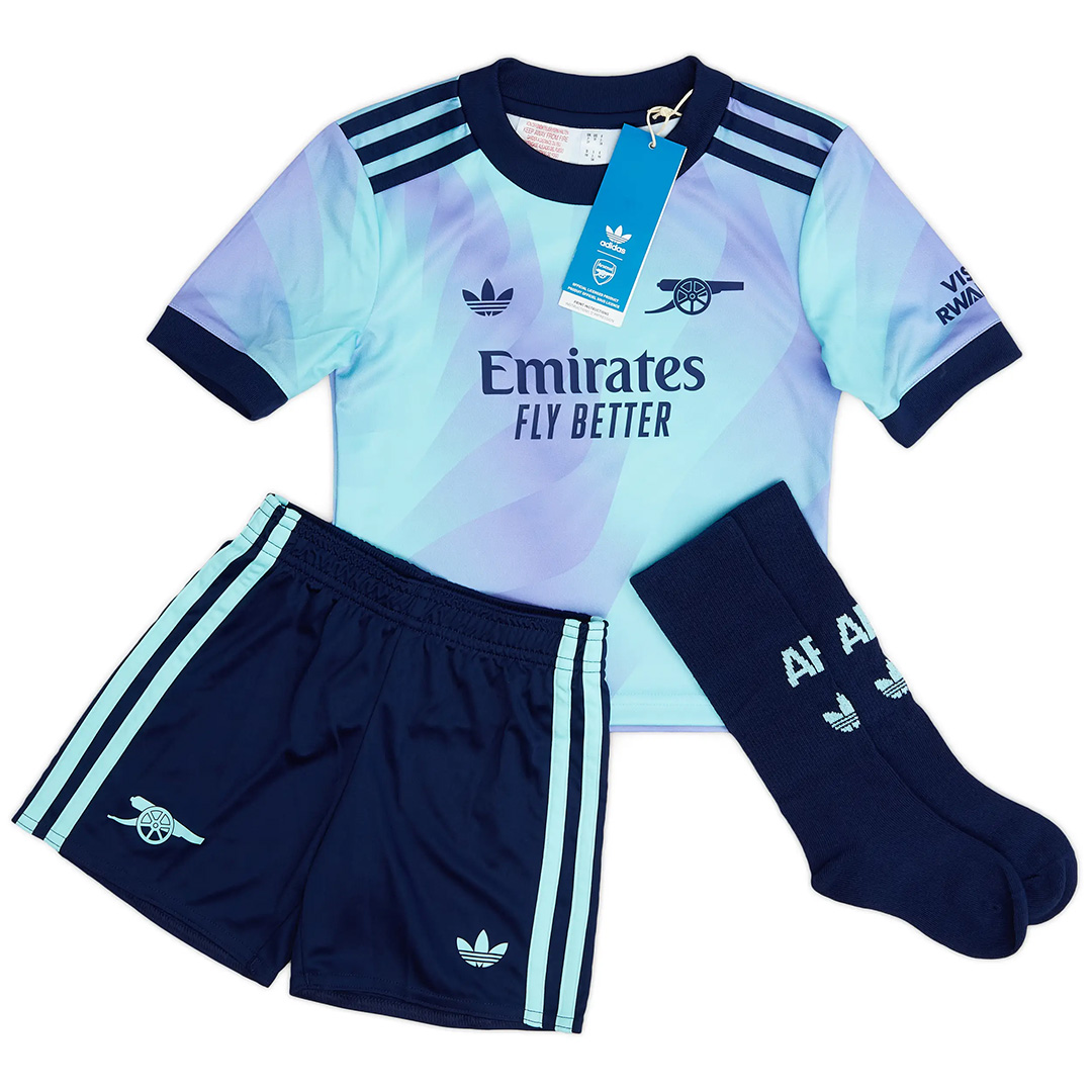 Kids Arsenal Third Full Kit 2024/25 - minejerseys