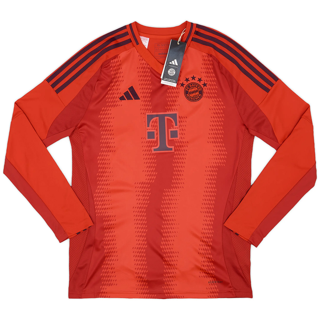 Bayern Munich Home Long Sleeve Jersey 2024/25 - minejerseys