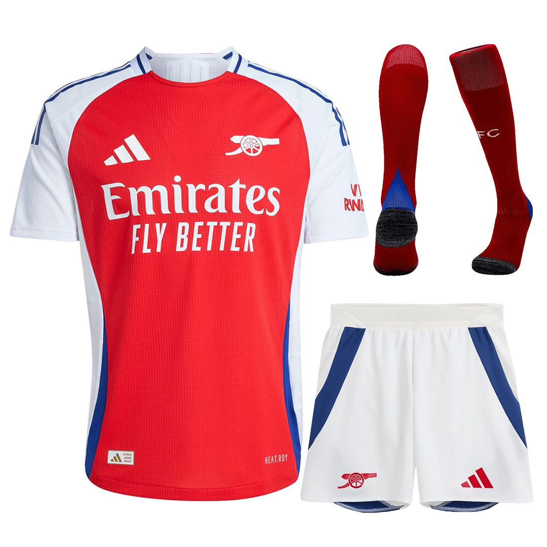 Arsenal Home Match Full Kit Player Version 2024/25 - minejerseys