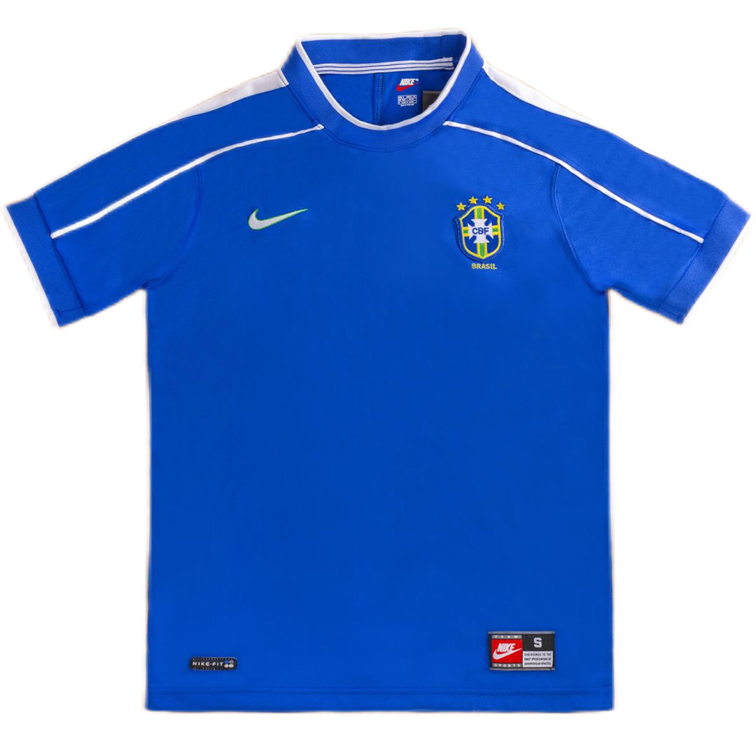 Retro Brazil Away Jersey World Cup 1998 - minejerseys