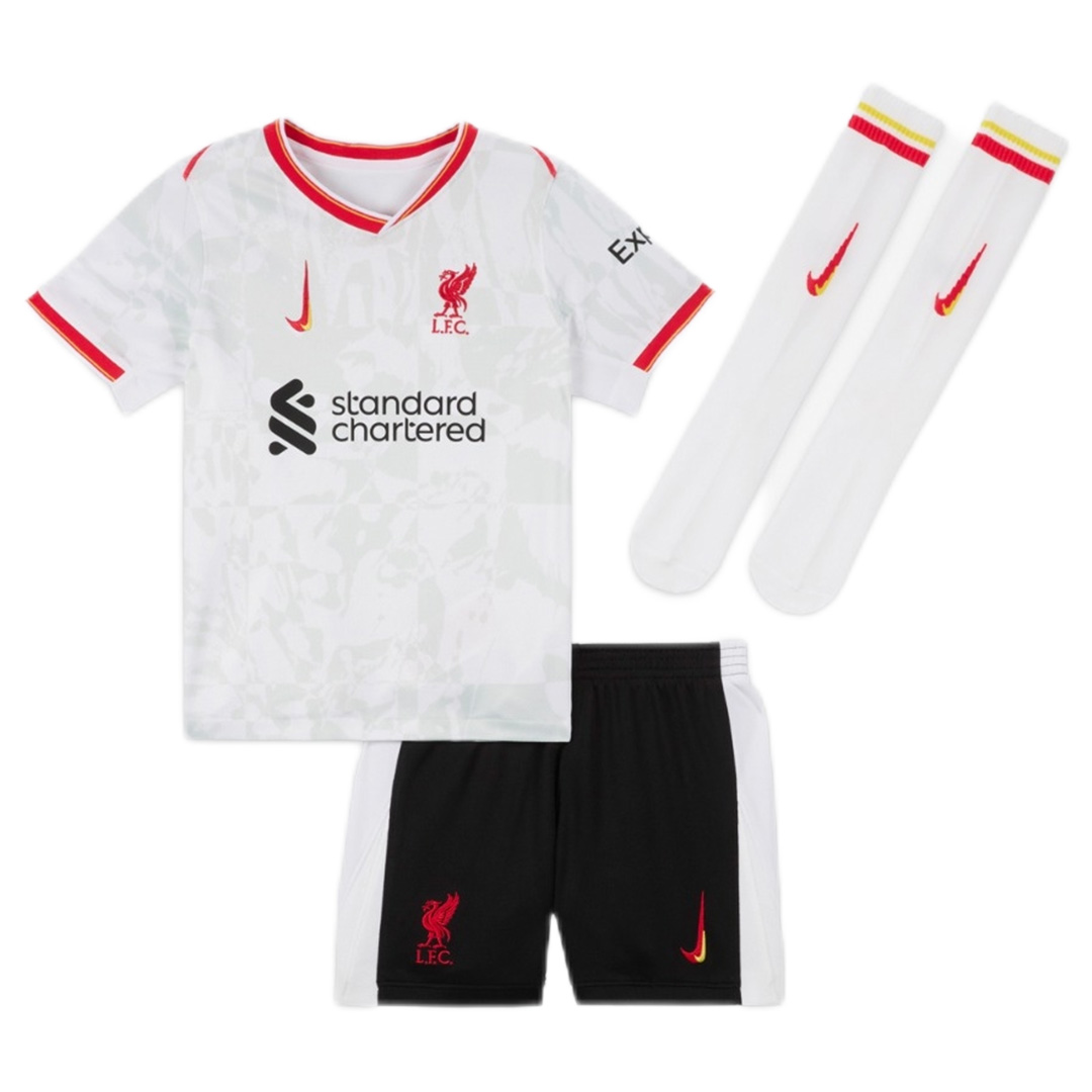 Kids Liverpool Third Full Jersey Kit 2024/25 - minejerseys