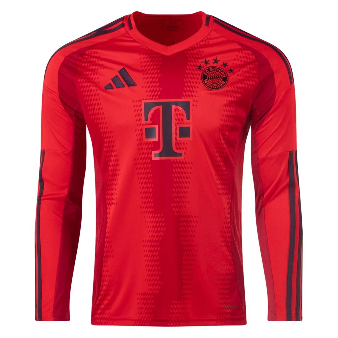 Bayern Munich Home Long Sleeve Jersey 2024/25 - minejerseys