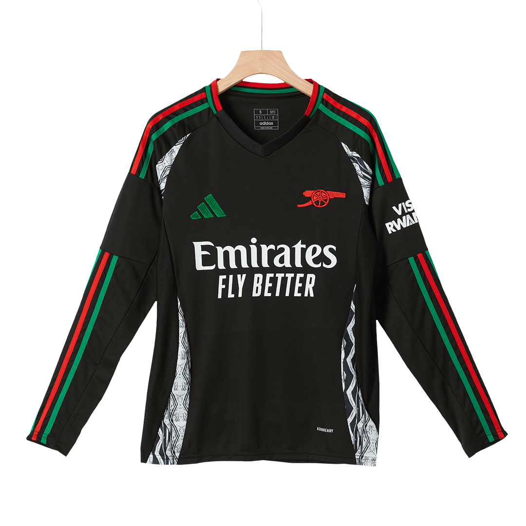 Arsenal Away Long Sleeve Jersey 2024/25 - minejerseys