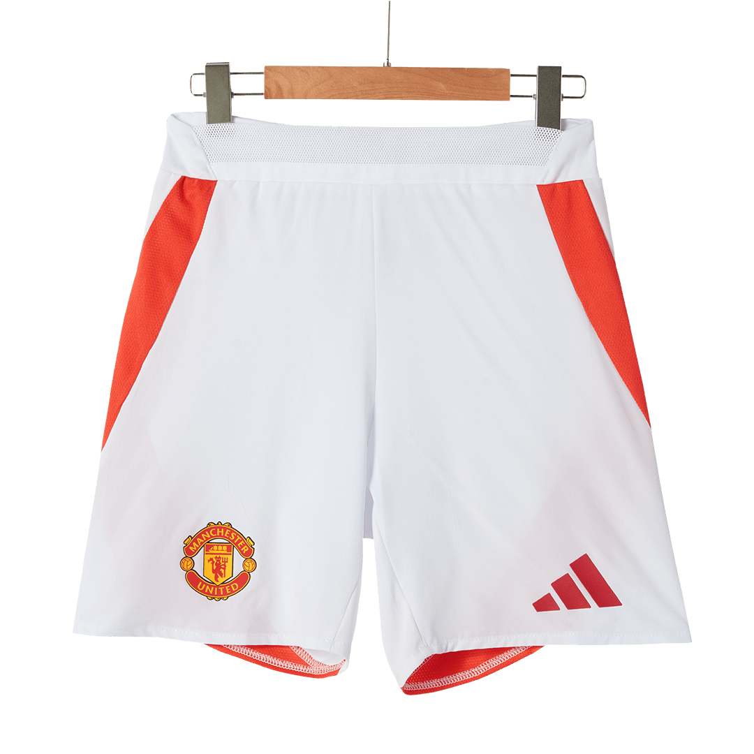 Manchester United Home Match Shorts 2024/25 - minejerseys