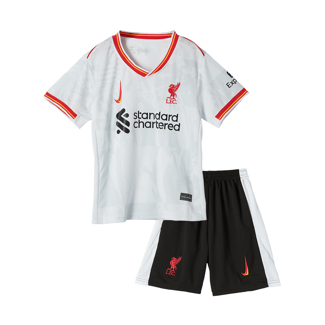 Kids Liverpool Third Kit(Jersey+Shorts) 2024/25 - minejerseys