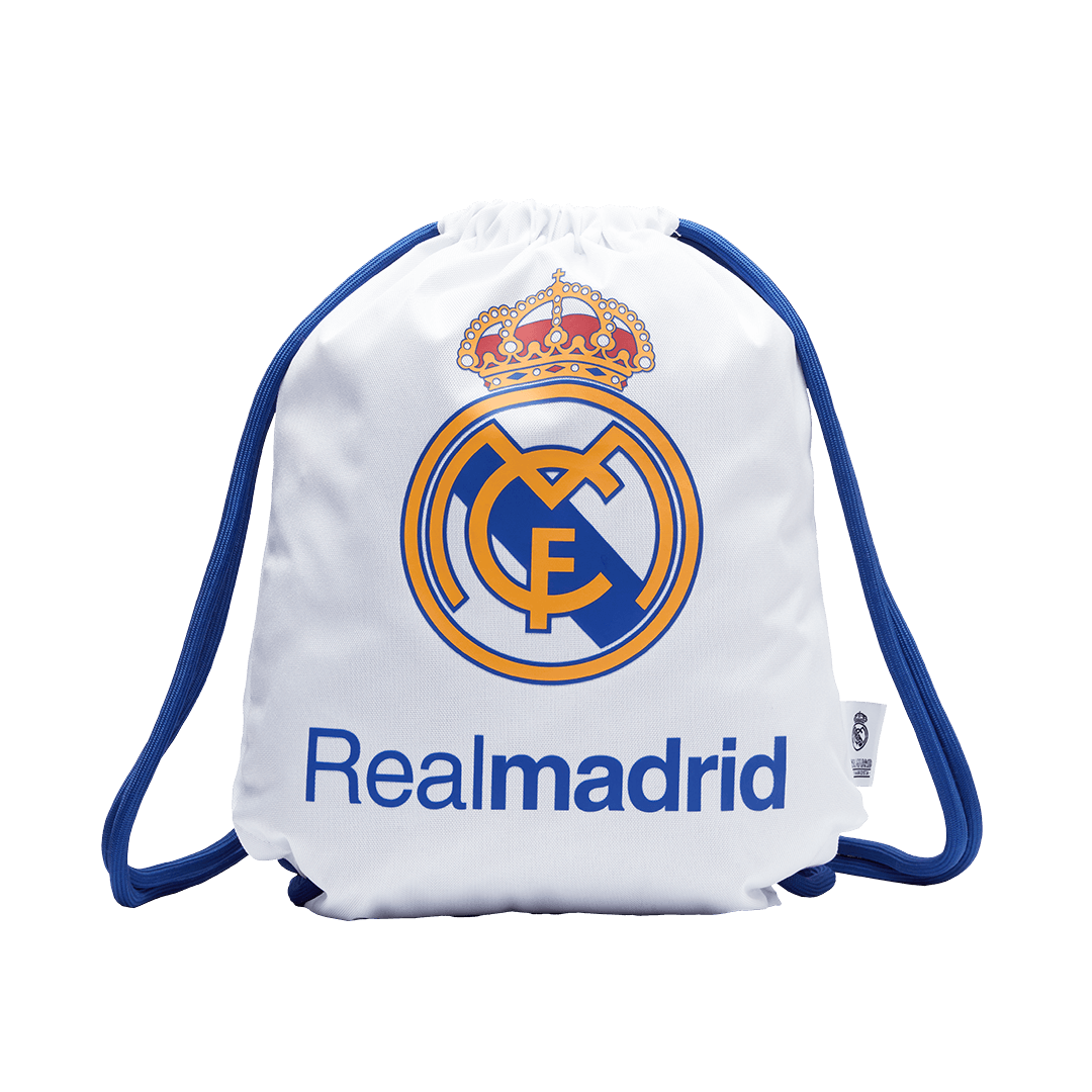 Real Madrid Crest Gymsack -White/Blue - minejerseys