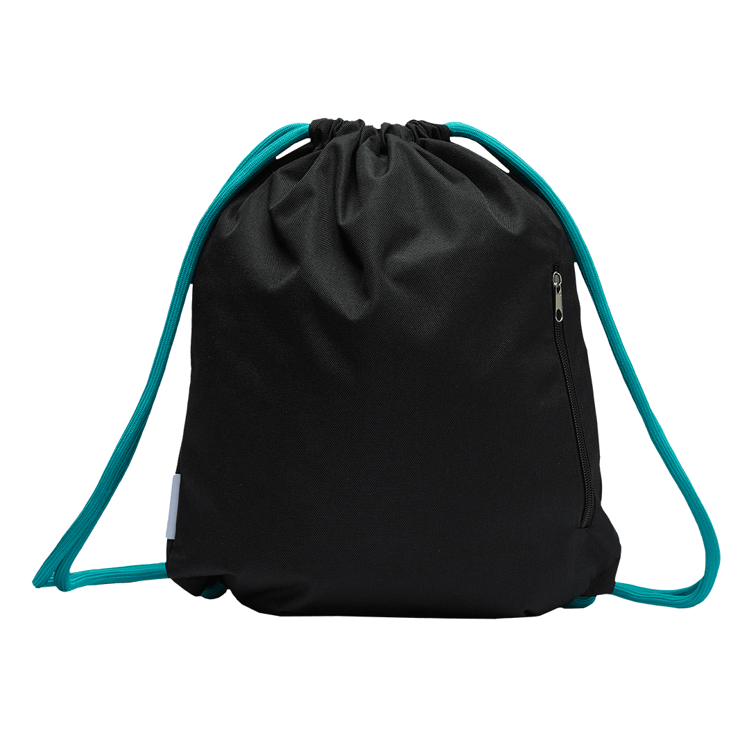 Real Madrid Crest Gymsack - Black - minejerseys