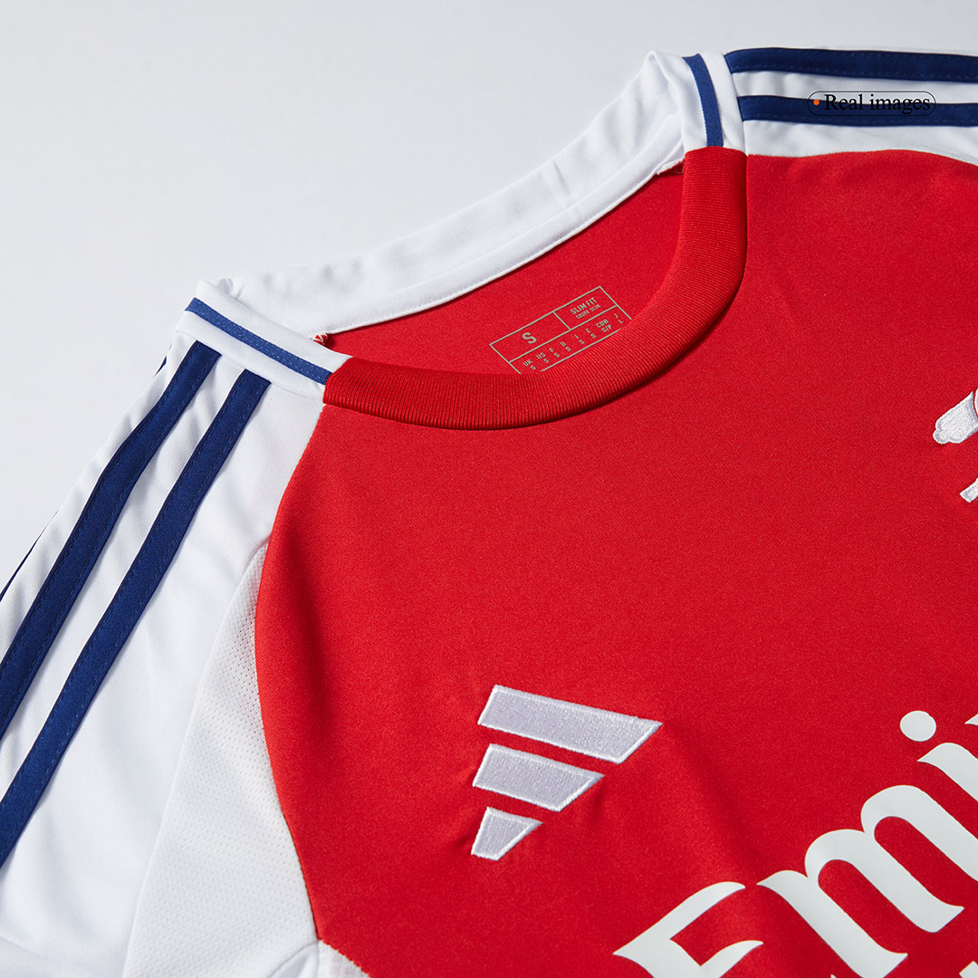 Arsenal Home Long Sleeve Jersey 2024/25 - minejerseys
