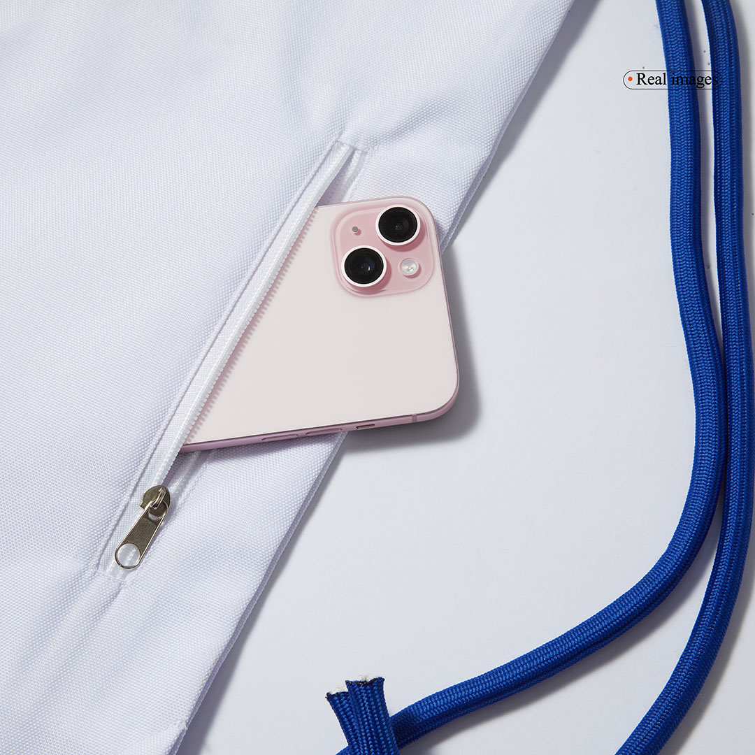 Real Madrid Crest Gymsack -White/Blue - minejerseys