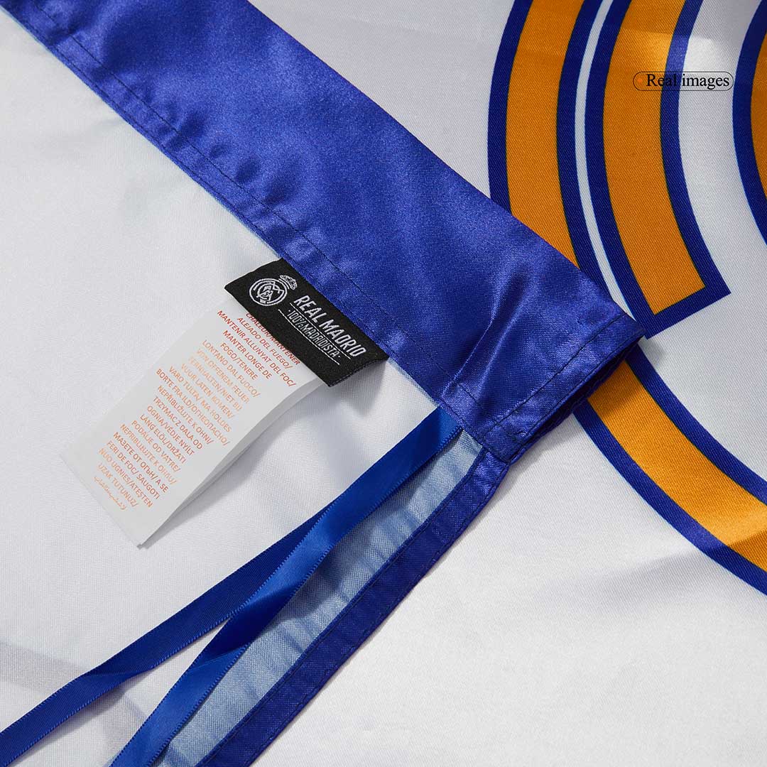 Real Madrid Team Flag - White/Blue - minejerseys
