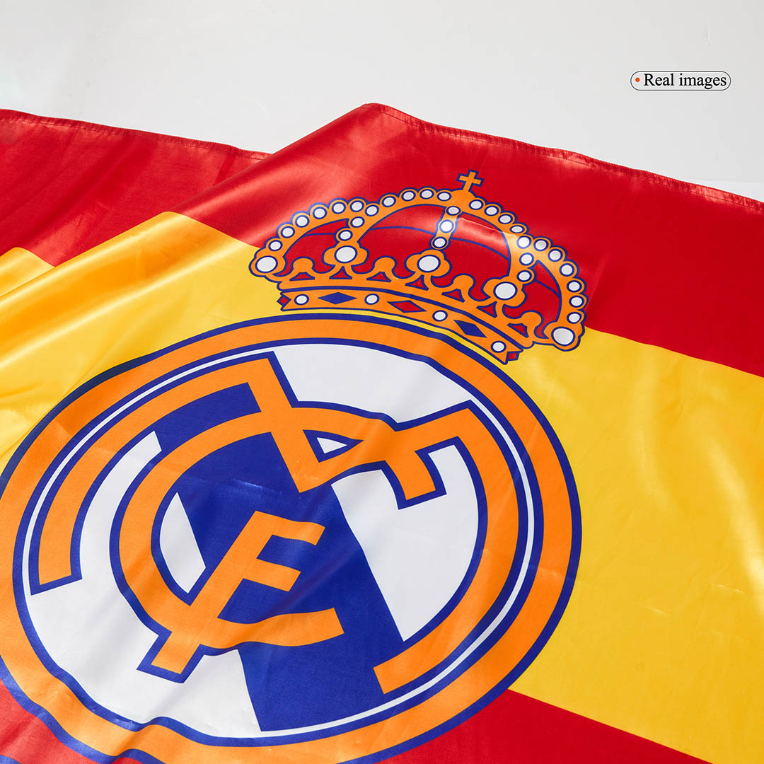 Real Madrid Spain Flag Large - Red/Yellow - minejerseys