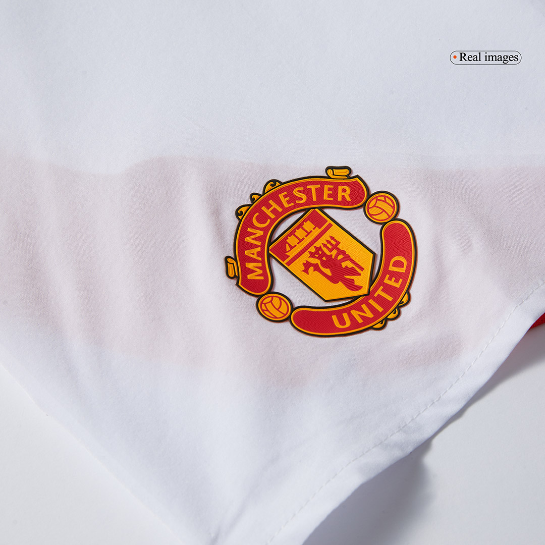 Manchester United Home Match Shorts 2024/25 - minejerseys