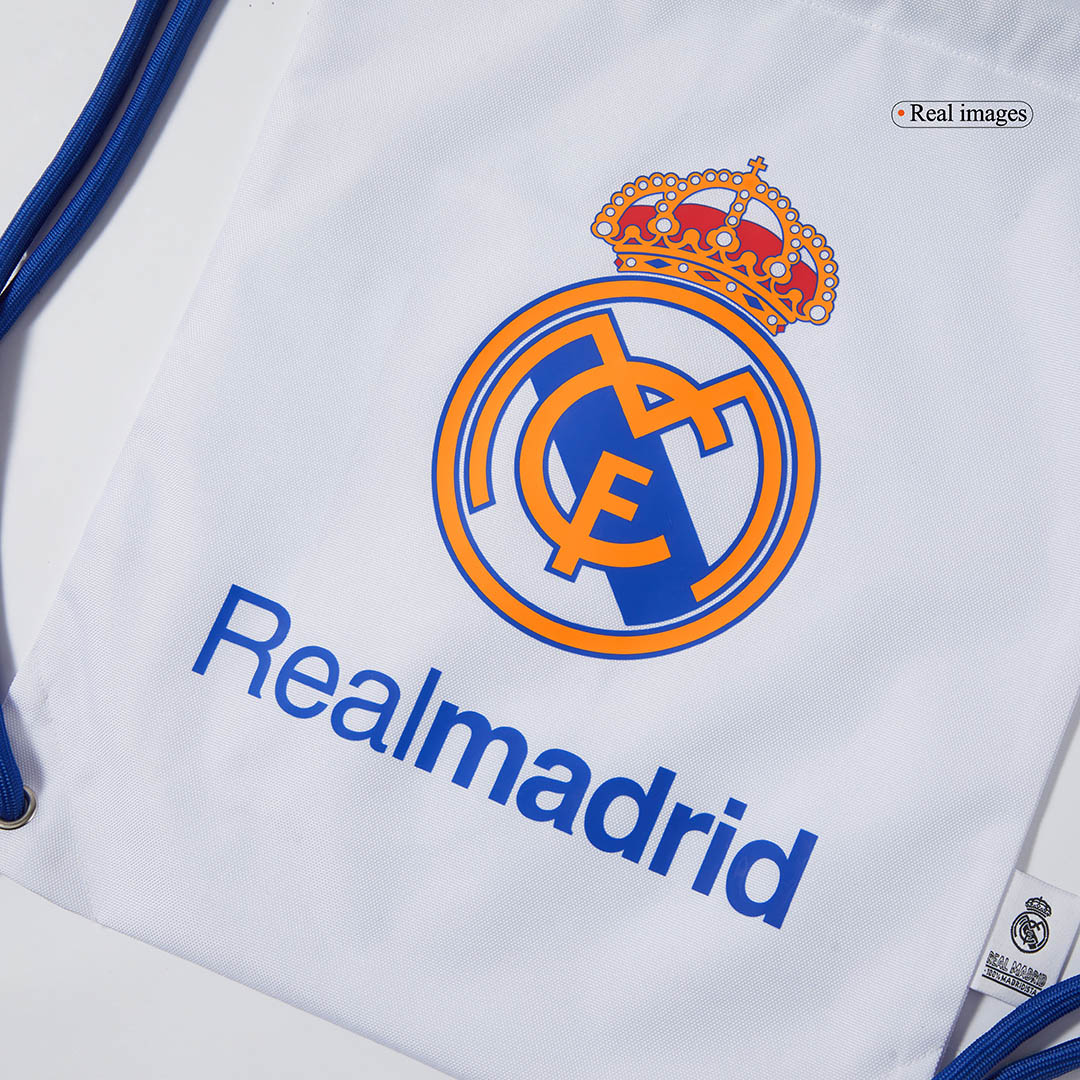 Real Madrid Crest Gymsack -White/Blue - minejerseys