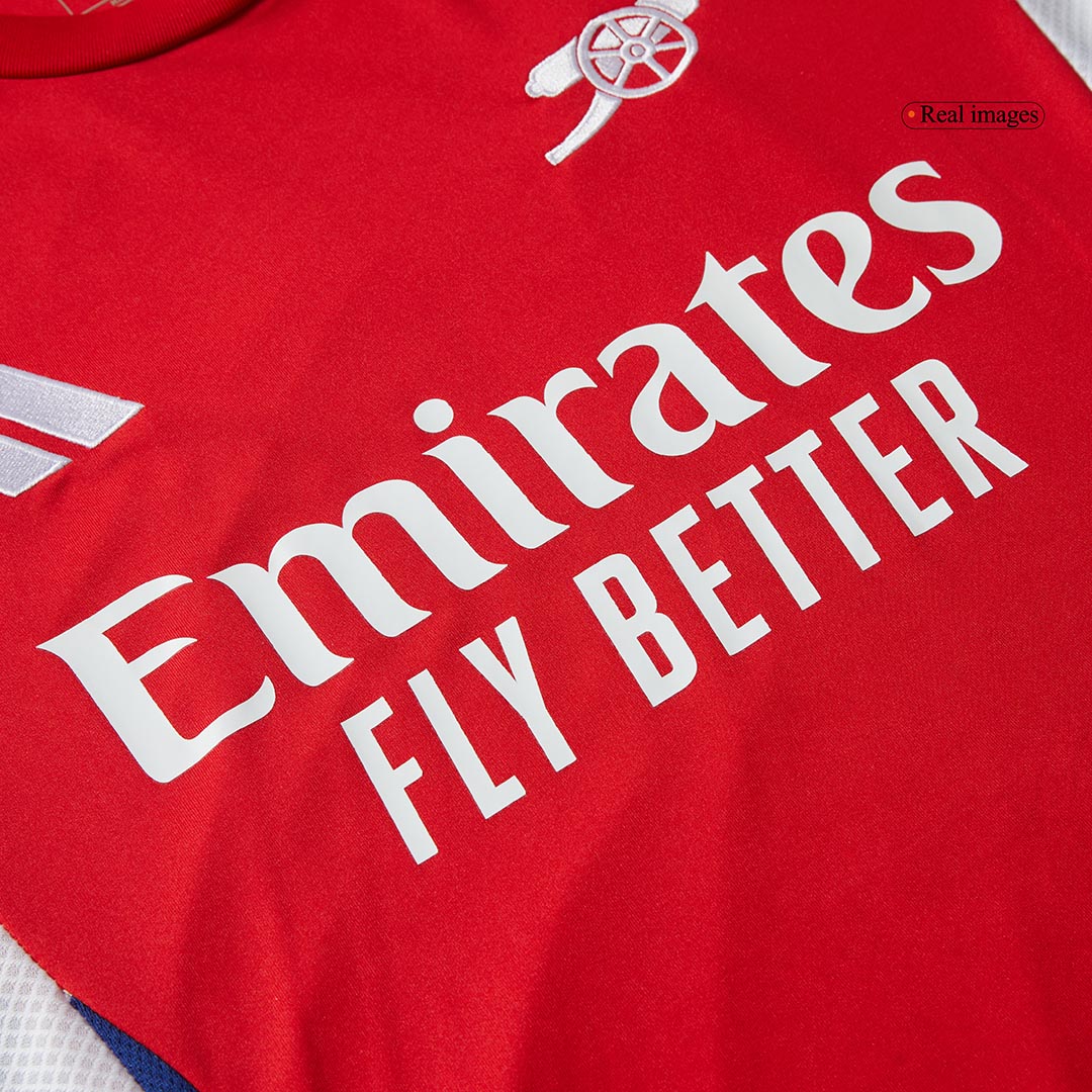 Arsenal Home Long Sleeve Jersey 2024/25 - minejerseys