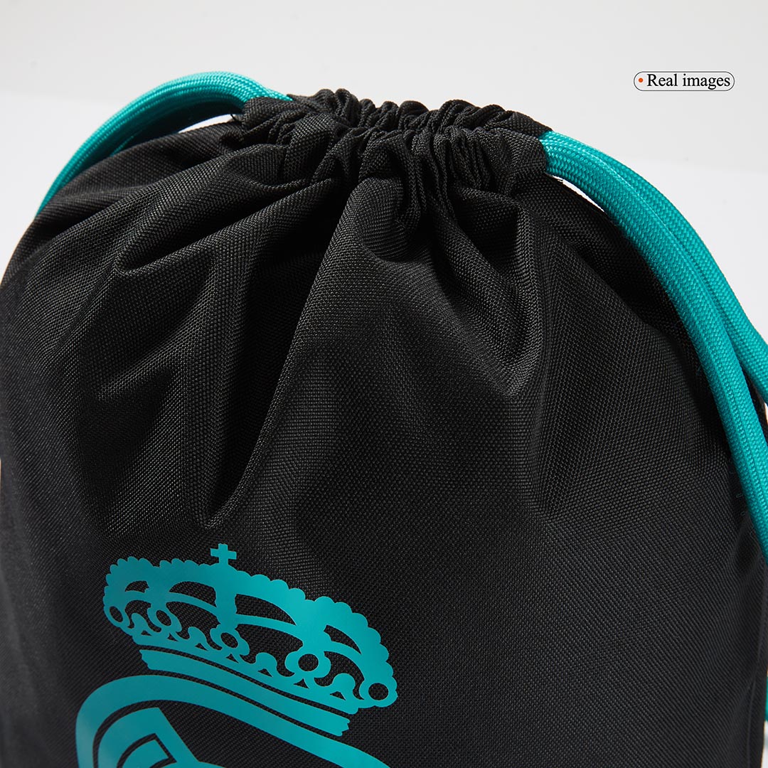 Real Madrid Crest Gymsack - Black - minejerseys