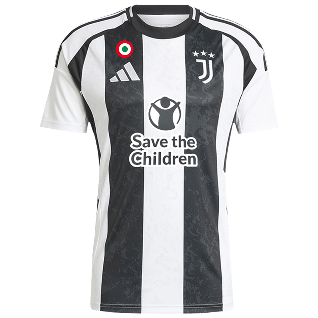 Juventus Home Save Children Sponsor Jersey 2024/25 - minejerseys