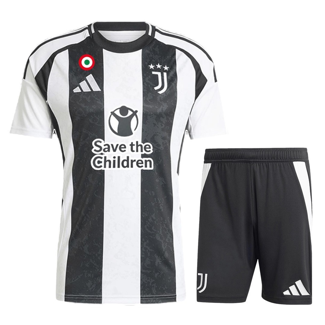 Juventus Home Save Children Jersey Kit 2024/25 - minejerseys