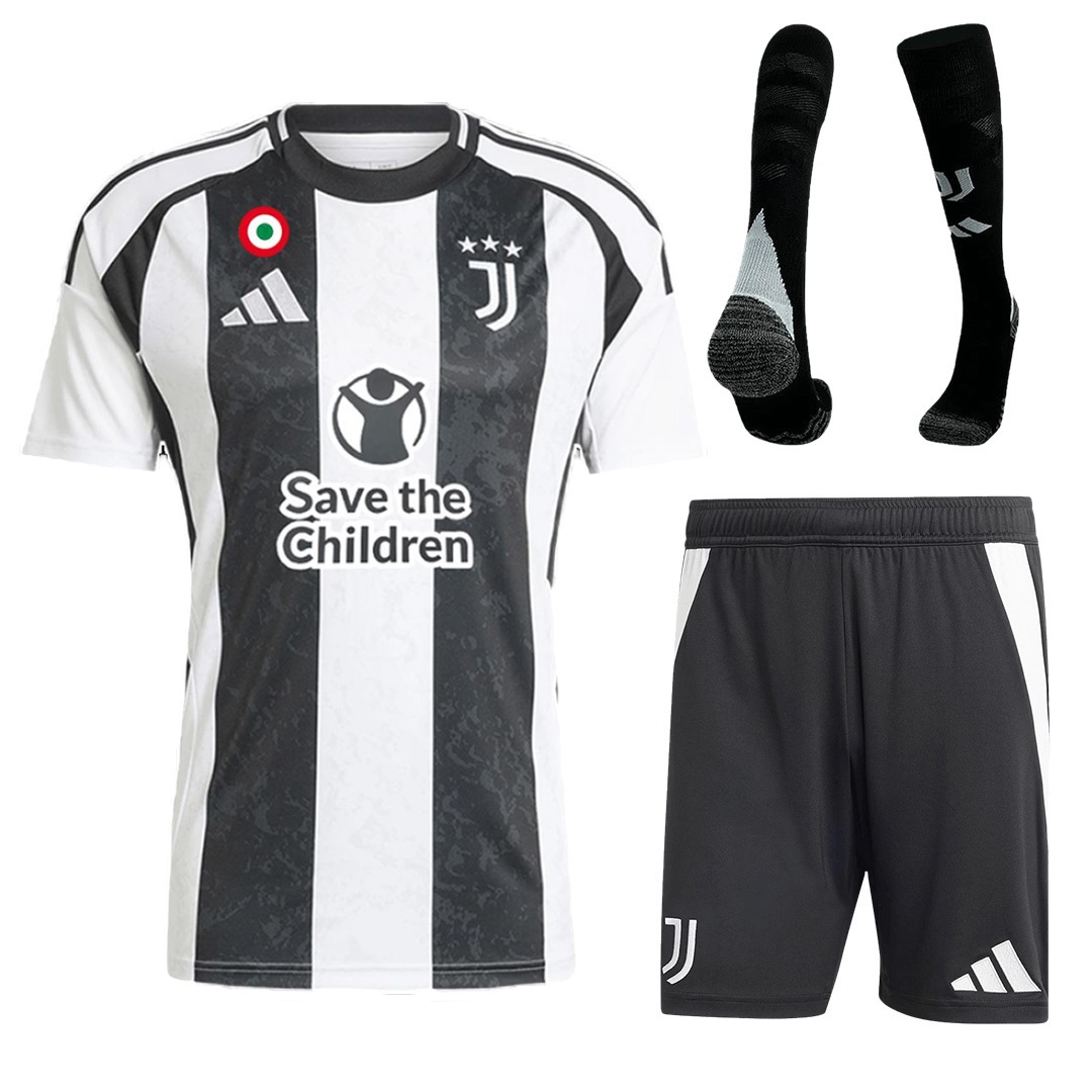 Juventus Home Full Jersey Kit 2024/25 - minejerseys