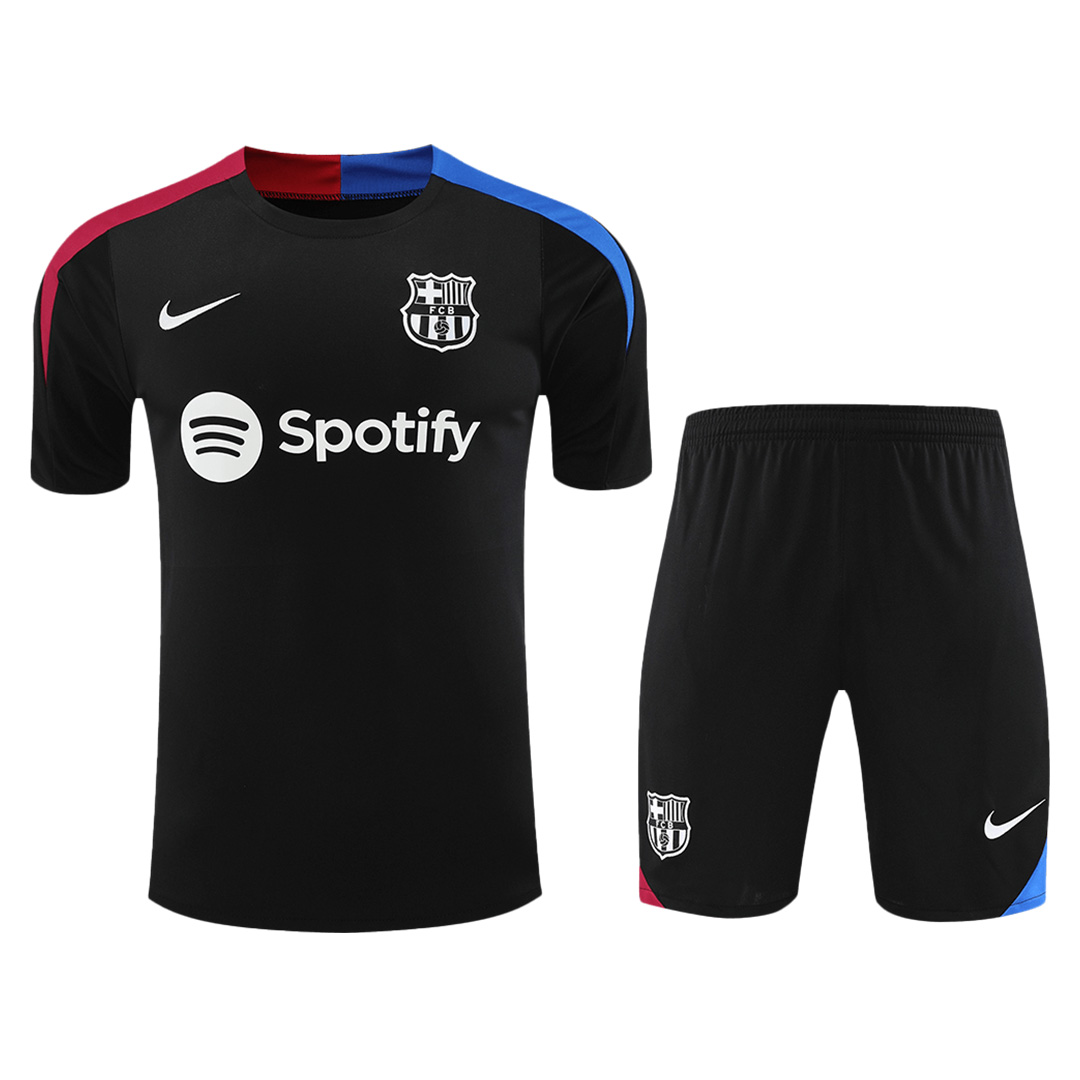 Barcelona Pre-Match Kit(Jersey+Shorts) 2024/25 - minejerseys
