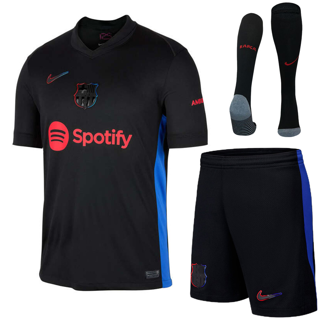 Barcelona Away Full Kit 2024/25 - minejerseys