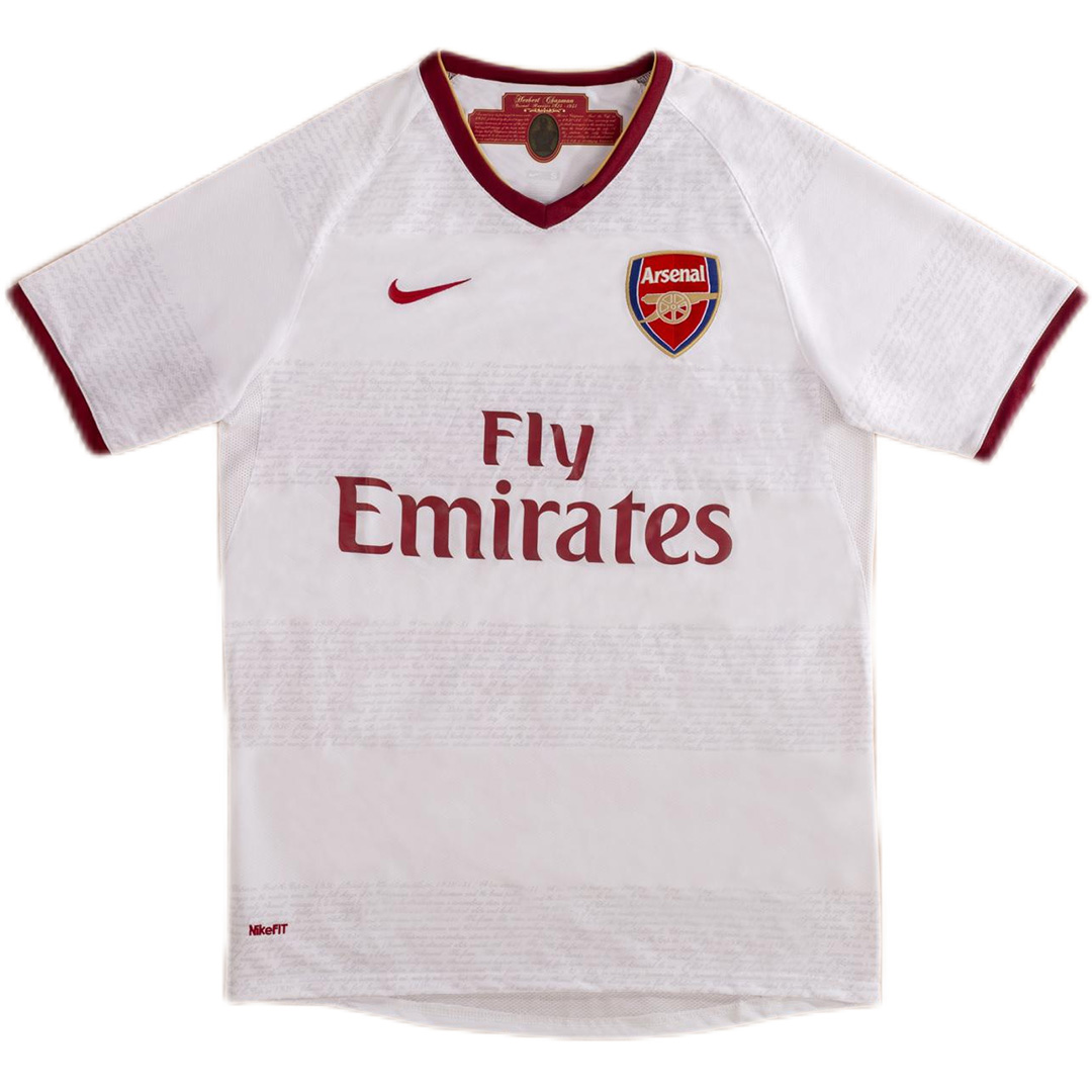 FABREGAS #4 Retro Arsenal Away Jersey 2007/08 - minejerseys