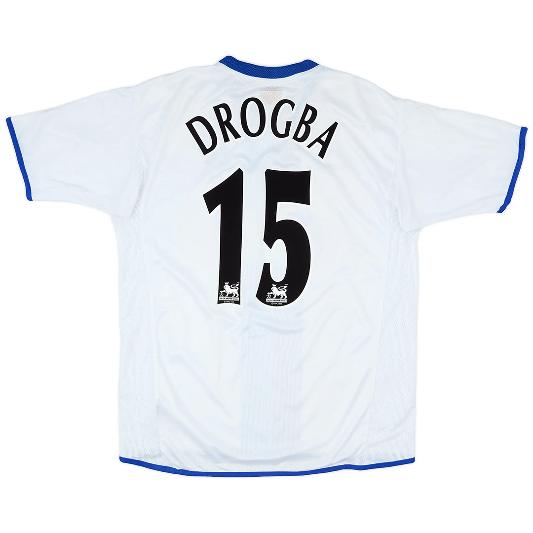 DROGBA #15 Retro Chelsea Away Jersey 2003/05 - minejerseys
