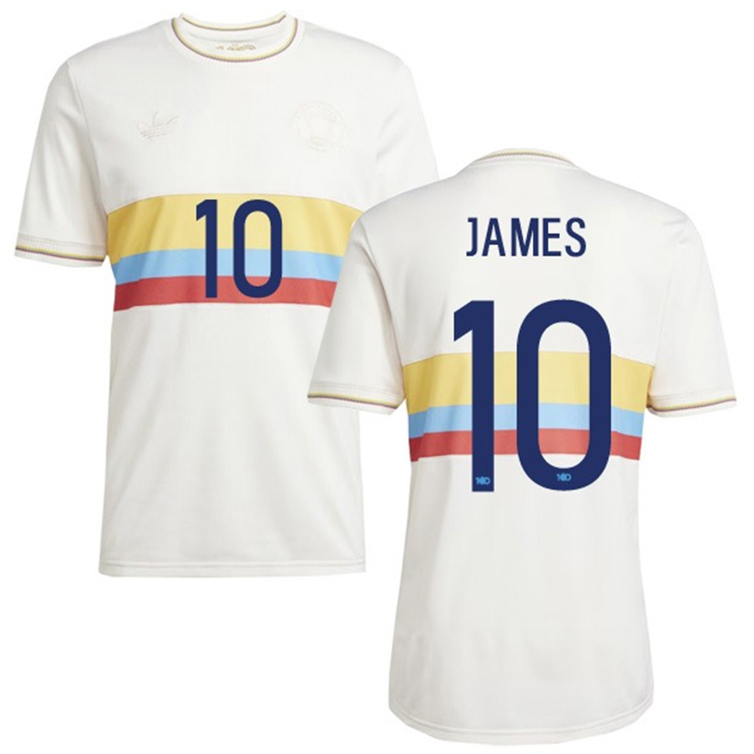 JAMES #10 Colombia Centenary Collection Jersey 2024 - minejerseys