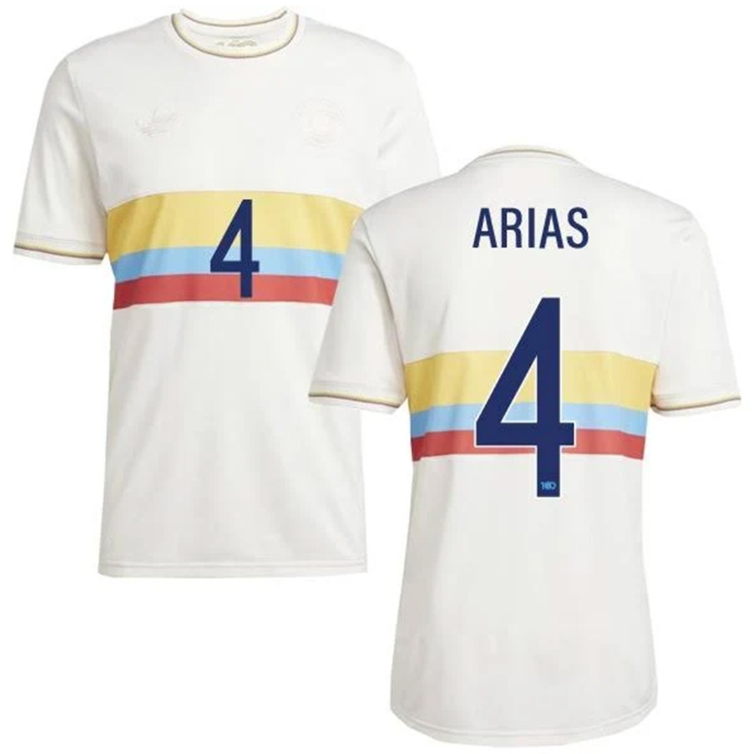 ARIAS #4 Colombia Centenary Collection Jersey 2024 - minejerseys